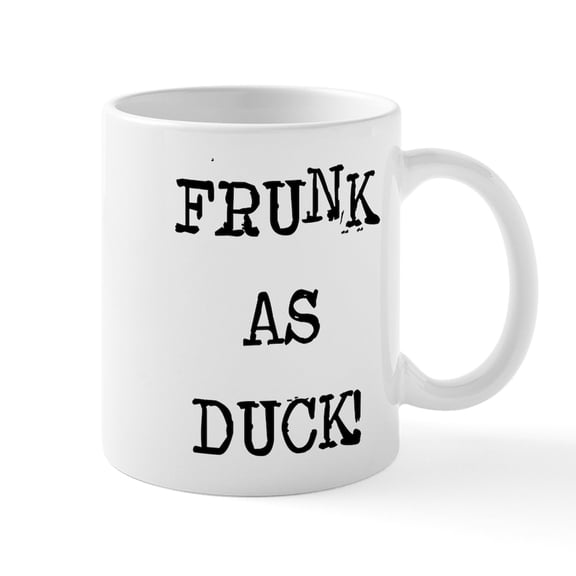 CafePress - Frunk Mug - 11 oz Ceramic Mug - Novelty Coffee Tea Cup