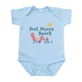 thumbnail image 1 of CafePress - Ft. Myers Beach Flip Flops Infant Bodysuit - Baby Light Bodysuit, Size Newborn - 24 Months, 1 of 4
