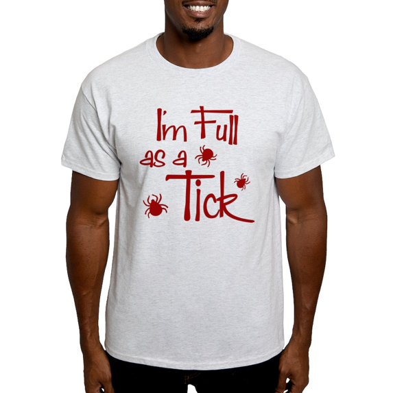 CafePress - Full As A Tick Men's Value T Shirt - Men's Classic Graphic T-Shirt