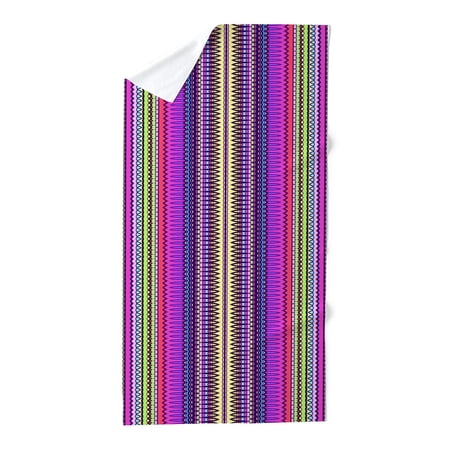CafePress - Full Bleed Pattern Print - Large Beach Towel, Soft 30"x60" Towel with Unique Design