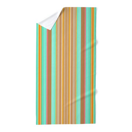 CafePress - Full Bleed Pattern Print - Large Beach Towel, Soft 30"x60" Towel with Unique Design