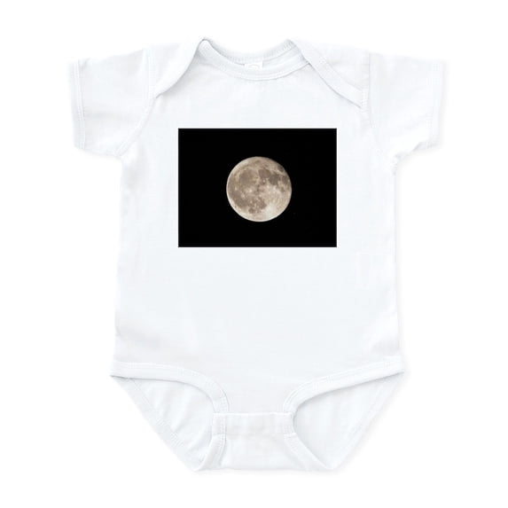 CafePress - Full Moon Body Suit - Baby Light Bodysuit, Size Newborn - 24 Months