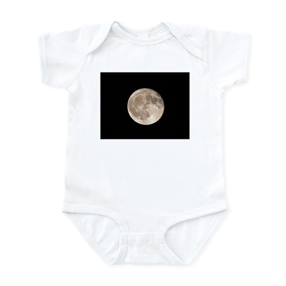 CafePress - Full Moon Body Suit - Baby Light Bodysuit, Size Newborn - 24 Months