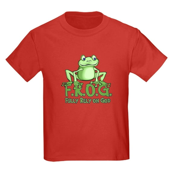 CafePress - Fully Rely On God Kids Dark T Shirt - Dark T-Shirt Kids XS-XL