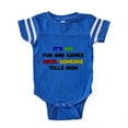 thumbnail image 1 of CafePress - Fun &Amp; Games Mom - Cute Infant Baby Football Bodysuit, 1 of 3