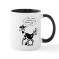thumbnail image 1 of CafePress - Fun Knee Replacement Chicken Mugs - 11 oz Ceramic Mug - Novelty Coffee Tea Cup, 1 of 4