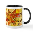 thumbnail image 1 of CafePress - Fun Patchwork Quilt Mug - 11 oz Ceramic Mug - Novelty Coffee Tea Cup, 1 of 6