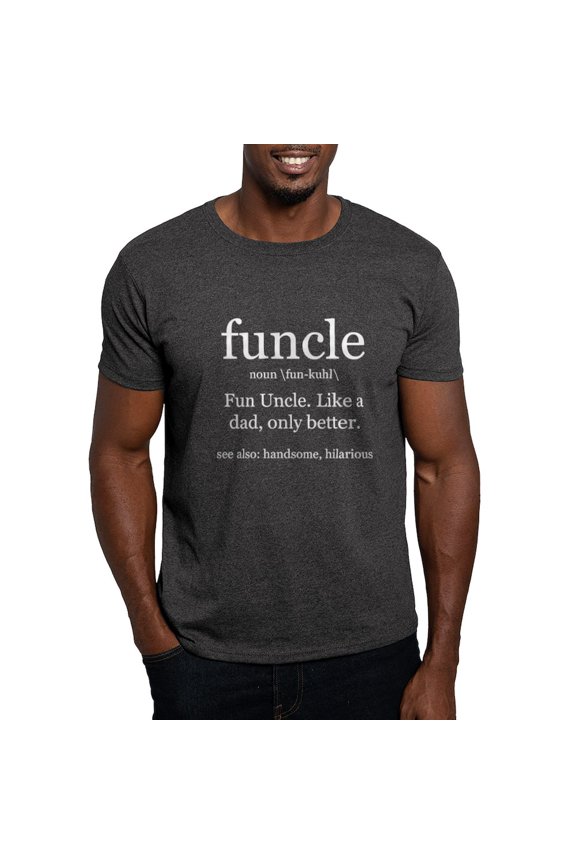 - Fun Uncle Definition T Shirt - Men's Classic Graphic Cotton T-Shirt
