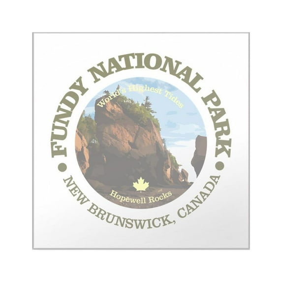 CafePress - Fundy NP Sticker - Square Sticker 3" x 3"