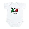thumbnail image 1 of CafePress - Funky Italian Flag Infant Bodysuit - Baby Light Bodysuit, Size Newborn - 24 Months, 1 of 4