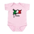 thumbnail image 1 of CafePress - Funky Italian Flag Infant Bodysuit - Baby Light Bodysuit, Size Newborn - 24 Months, 1 of 4