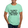 thumbnail image 1 of CafePress - Funniest Dad Alive Dark T Shirt - Men's Classic Graphic Cotton T-Shirt, 1 of 4