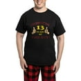 thumbnail image 1 of CafePress - Funny 13Th Birthday For Boys Men's Dark Pajamas - Men's Dark Loose Fit Cotton Pajama Set, 1 of 7