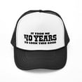 thumbnail image 1 of CafePress - Funny 40Th Birthday - Adjustable Unisex Printed Trucker Hat with Mesh Back, 1 of 8