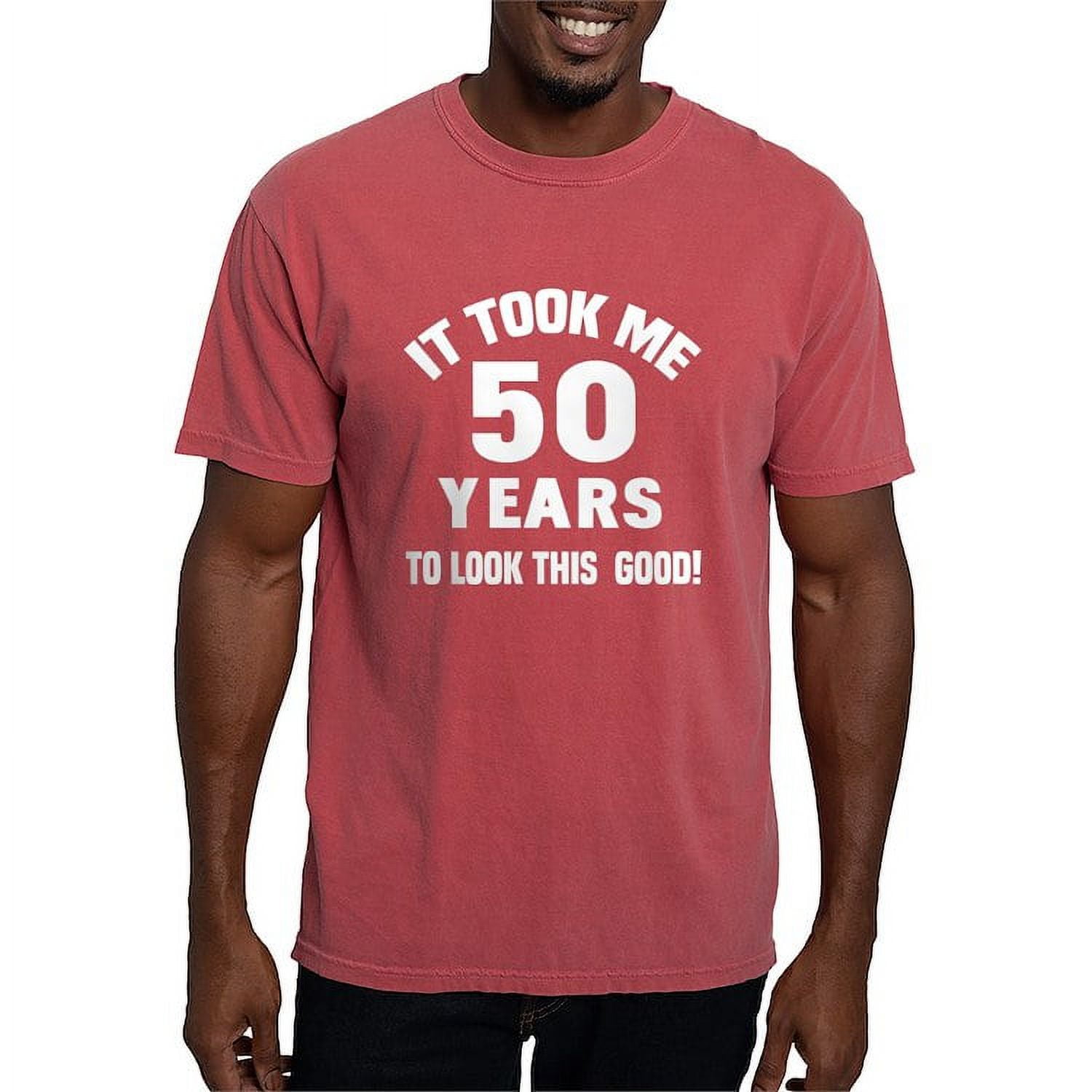 Cafepress - Funny 50th Birthday T Shirt - Mens Comfort Colors Shirt, image size:1500x1500