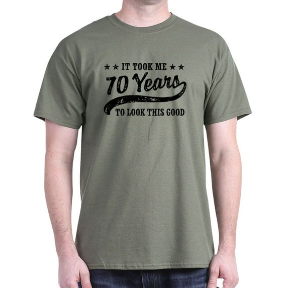CafePress - Funny 70Th Birthday T Shirt - Men's Classic Graphic Cotton T-Shirt