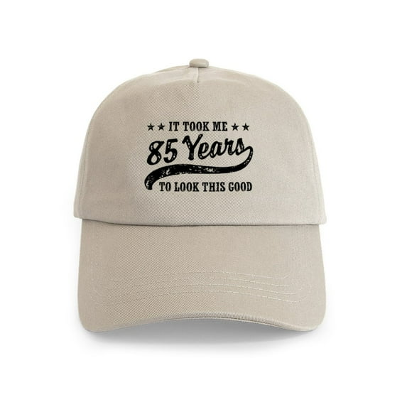 CafePress - Funny 85Th Birthday Cap - Adjustable 100% Brushed Unisex Casual Cotton Baseball Cap, Beige, 1