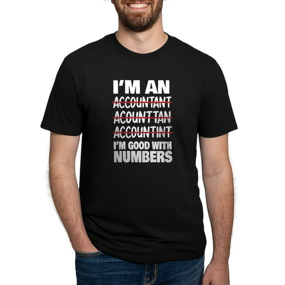 CafePress - Funny Accountant Accounting T Shirt - Mens Tri-blend T-Shirt