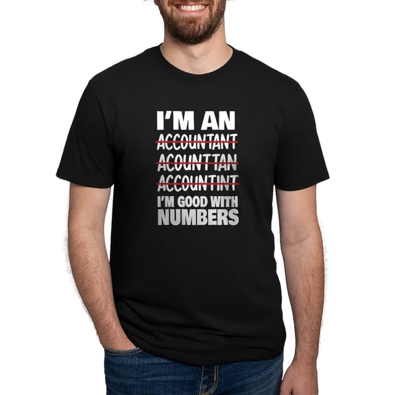 CafePress - Funny Accountant Accounting T Shirt - Mens Tri-blend T-Shirt