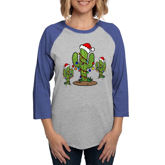 CafePress - Funny Arizona Christma Long Sleeve T Shirt - Womens Baseball Tee