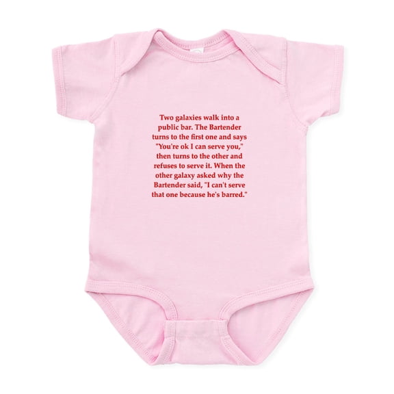 CafePress - Funny Astronomy Joke Infant Bodysuit - Baby Light Bodysuit, Size Newborn - 24 Months