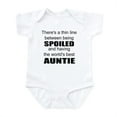 thumbnail image 1 of CafePress - Funny Auntie Body Suit - Baby Light Bodysuit, Size Newborn - 24 Months, 1 of 4