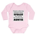 thumbnail image 1 of CafePress - Funny Auntie Body Suit - Long Sleeve Cotton Baby Bodysuit, 1 of 4