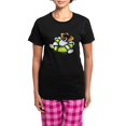 thumbnail image 1 of CafePress - Funny Beagle Women's Dark Pajamas - Women's Short Sleeve Print T-Shirt and Pants Dark Cotton Pajama Set, 1 of 7