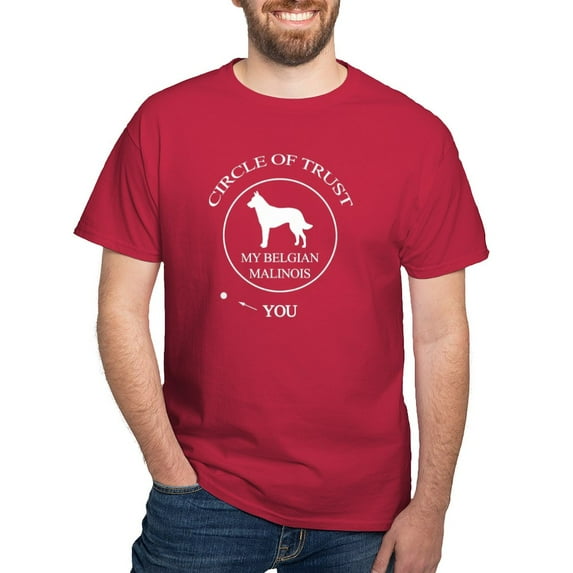 CafePress - Funny Belgian Malinois Dog T Shirt - Men's Classic Graphic Cotton T-Shirt