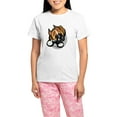 thumbnail image 1 of CafePress - Funny Boxer Cartoon Women's Light Pajamas - Women's Short Sleeve Print T-Shirt and Pants Light Cotton Pajama Set, 1 of 7