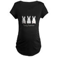 thumbnail image 1 of CafePress - Funny Bunnies Maternity T Shirt - Maternity Dark T-Shirt, 1 of 3