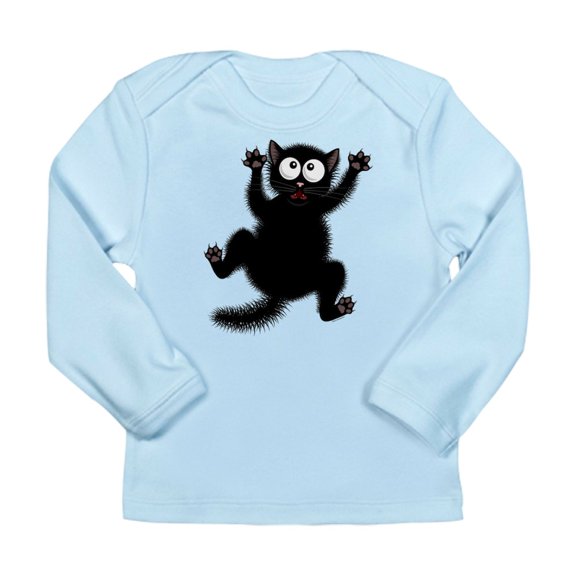 CafePress - Funny Cat Cool Cartoon Cute Sp Long Sleeve T Shirt - Long Sleeve Infant T-Shirt