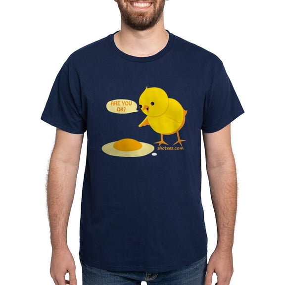 CafePress - Funny Chick T Shirt - Men's Classic Graphic Cotton T-Shirt