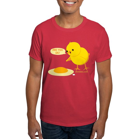 CafePress - Funny Chick T Shirt - Men's Classic Graphic Cotton T-Shirt