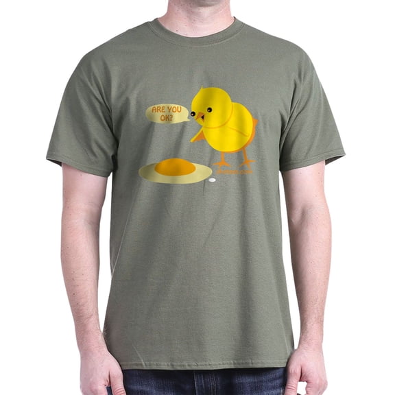 CafePress - Funny Chick T Shirt - Men's Classic Graphic Cotton T-Shirt