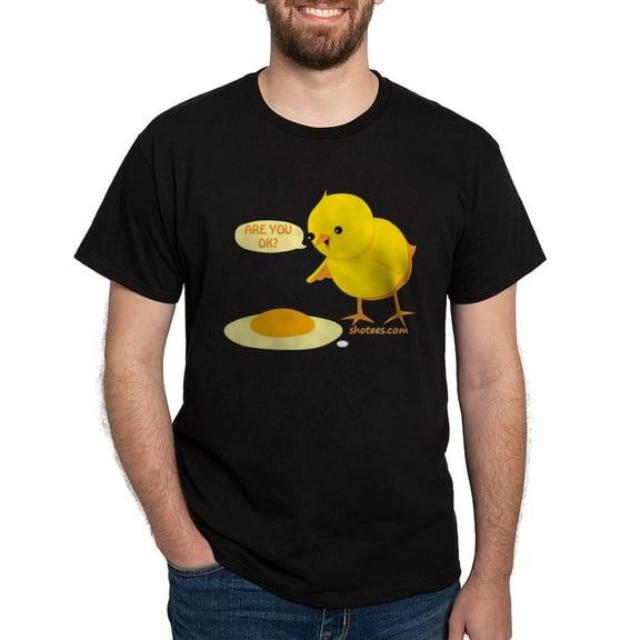 CafePress - Funny Chick T Shirt - Men's Classic Graphic Cotton T-Shirt