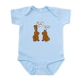 thumbnail image 1 of CafePress - Funny Chocolate Bunnies Infant Bodysuit - Baby Light Bodysuit, Size Newborn - 24 Months, 1 of 4