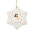 thumbnail image 1 of CafePress - Funny Christmas Santa - Snowflake Ornament, 1 of 3