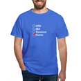 thumbnail image 1 of CafePress - Funny Dance Dad 401K Checklist For Dark T Shirt - Men's Classic Cotton T-Shirts, 1 of 3