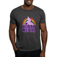 thumbnail image 1 of CafePress - Funny Death Metal Rainbow Unicorn (Vintage Distres - Men's Classic Graphic Cotton T-Shirt, 1 of 4