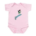 thumbnail image 1 of CafePress - Funny Diving Penguin Infant Bodysuit - Baby Light Bodysuit, Size Newborn - 24 Months, 1 of 4