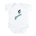 thumbnail image 1 of CafePress - Funny Diving Penguin Infant Bodysuit - Baby Light Bodysuit, Size Newborn - 24 Months, 1 of 4