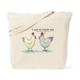 thumbnail image 1 of CafePress - Funny Easter Egg Chicken Tote Bag - Unisex Canvas Tote Bag, Beige, 1-Piece, 1 of 7