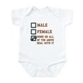 thumbnail image 1 of CafePress - Funny Gender Neutral Body Suit - Baby Light Bodysuit, Size Newborn - 24 Months, 1 of 4
