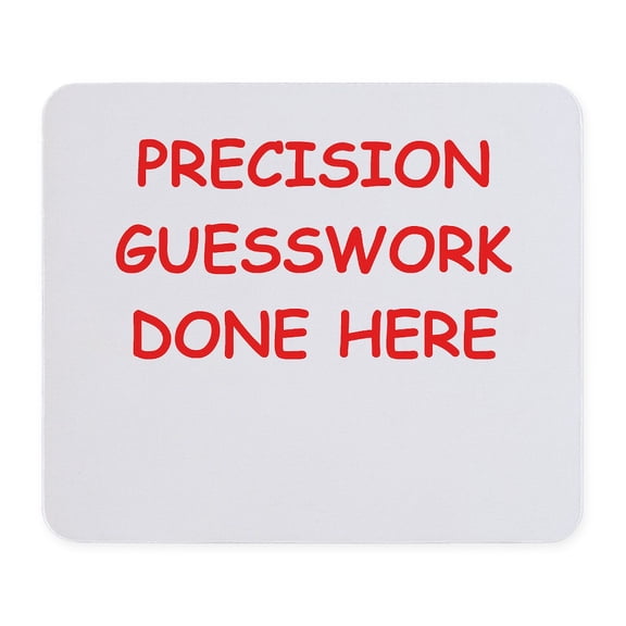 CafePress - Funny Genius Jokes Mousepad - Non-slip Rubber Mousepad, Gaming Mouse Pad