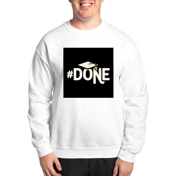 CafePress - Funny Graduation - Crew Neck Sweatshirt