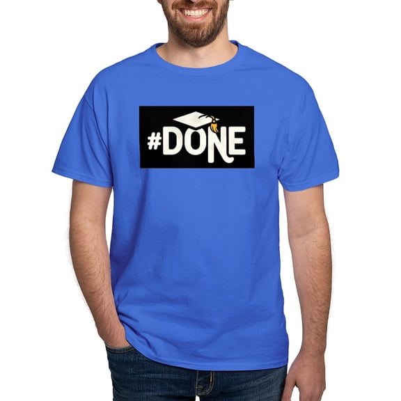 CafePress - Funny Graduation Men's Value T Shirt - Men's Classic Graphic Cotton T-Shirt