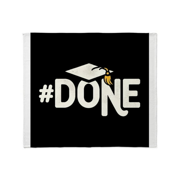 CafePress - Funny Graduation - Soft Fleece Throw Blanket, 50"x60" for All Ages