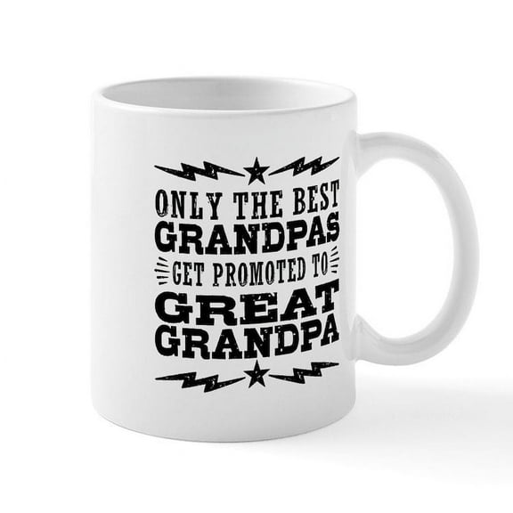 CafePress - Funny Great Grandpa Mug - 11 oz Ceramic Mug - Novelty Coffee Tea Cup