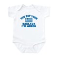 thumbnail image 1 of CafePress - Funny Greek Baklava Infant Bodysuit - Baby Light Bodysuit, Size Newborn - 24 Months, 1 of 4